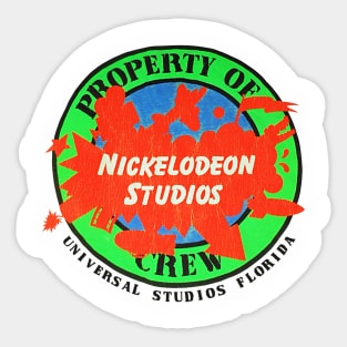 Nickelodeon Studios - Crew - Florida Sticker